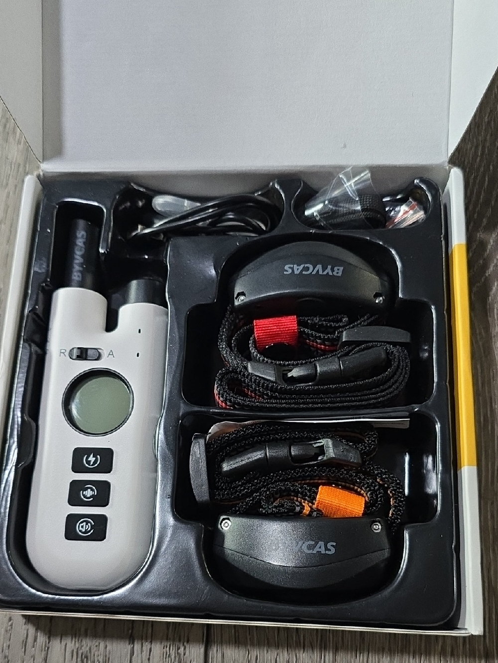 Dog Training Collar with Remote - Black and Orange - Picture 2 of 4